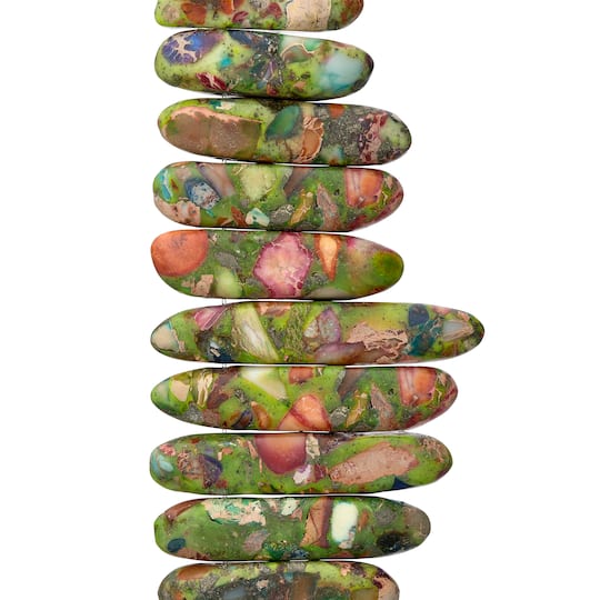 12 Pack: Multicolor Composite Stone Beads, 20mm by Bead Landing™